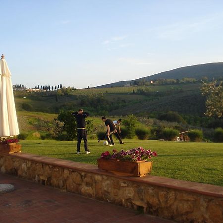 Agriturismo Podere La Marronaia Сан-Джиміньяно Екстер'єр фото