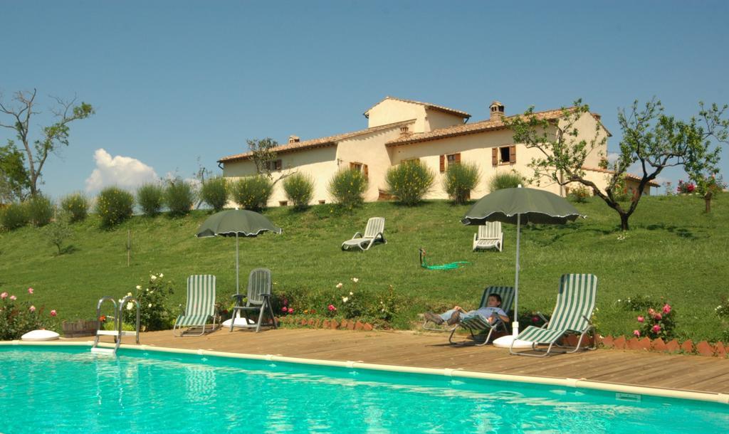 Agriturismo Podere La Marronaia Сан-Джиміньяно Екстер'єр фото